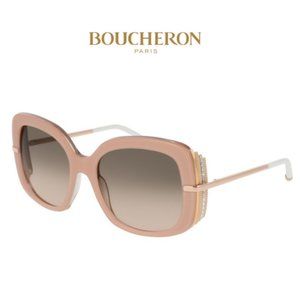 Boucheron Paris 54mm Oversized Sunglasses